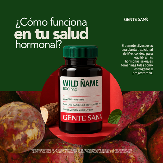 Camote silvestre 500 mg 60 cápsulas