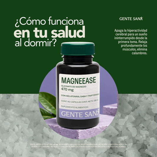 Magneease 650 mg 60 cápsulas