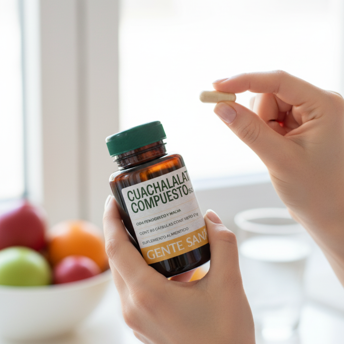 Cuachalalate Compuesto 350 mg 60 cápsulas