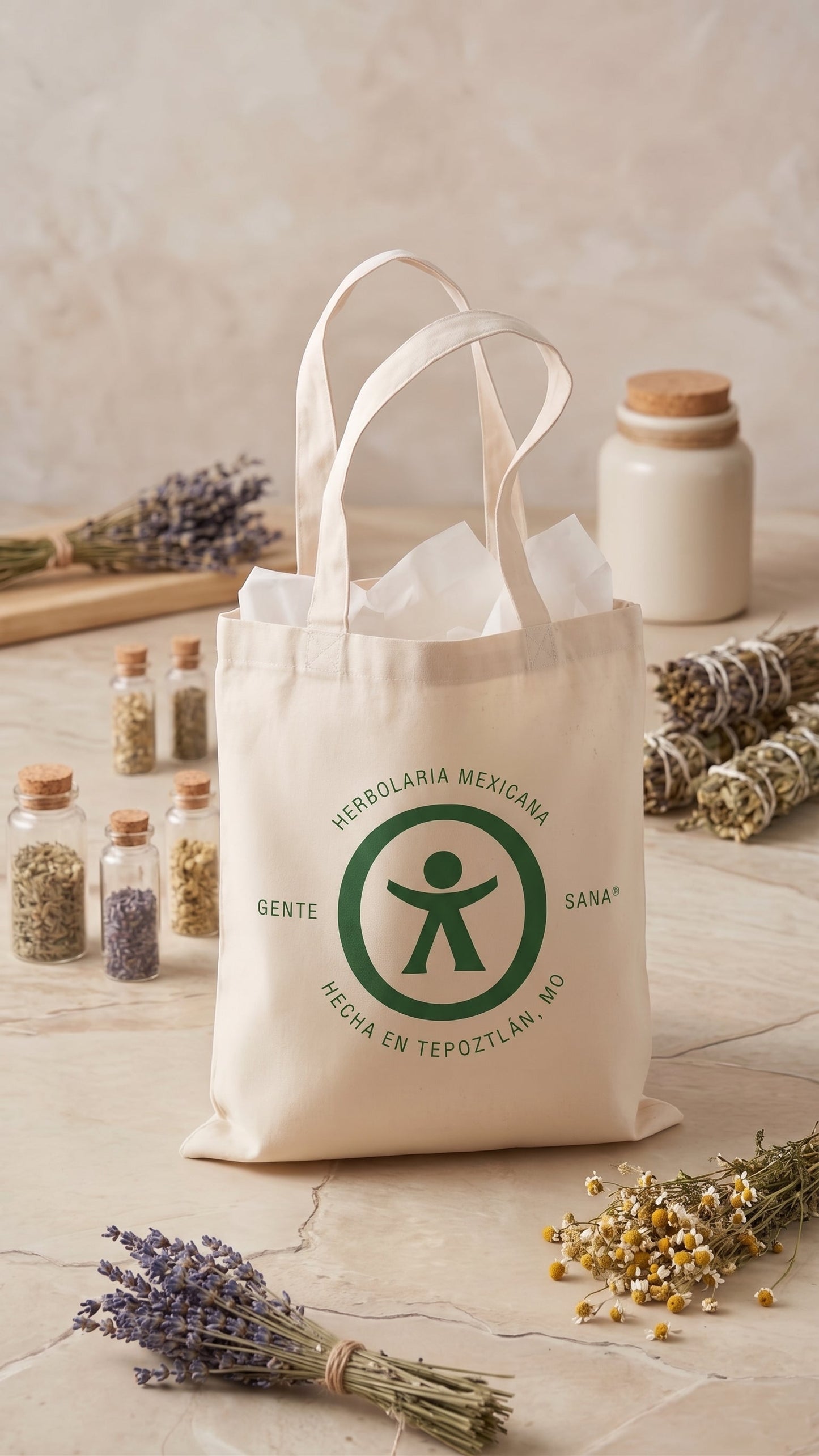 🎁 TOTE BAG GENTE SANA (100% off)