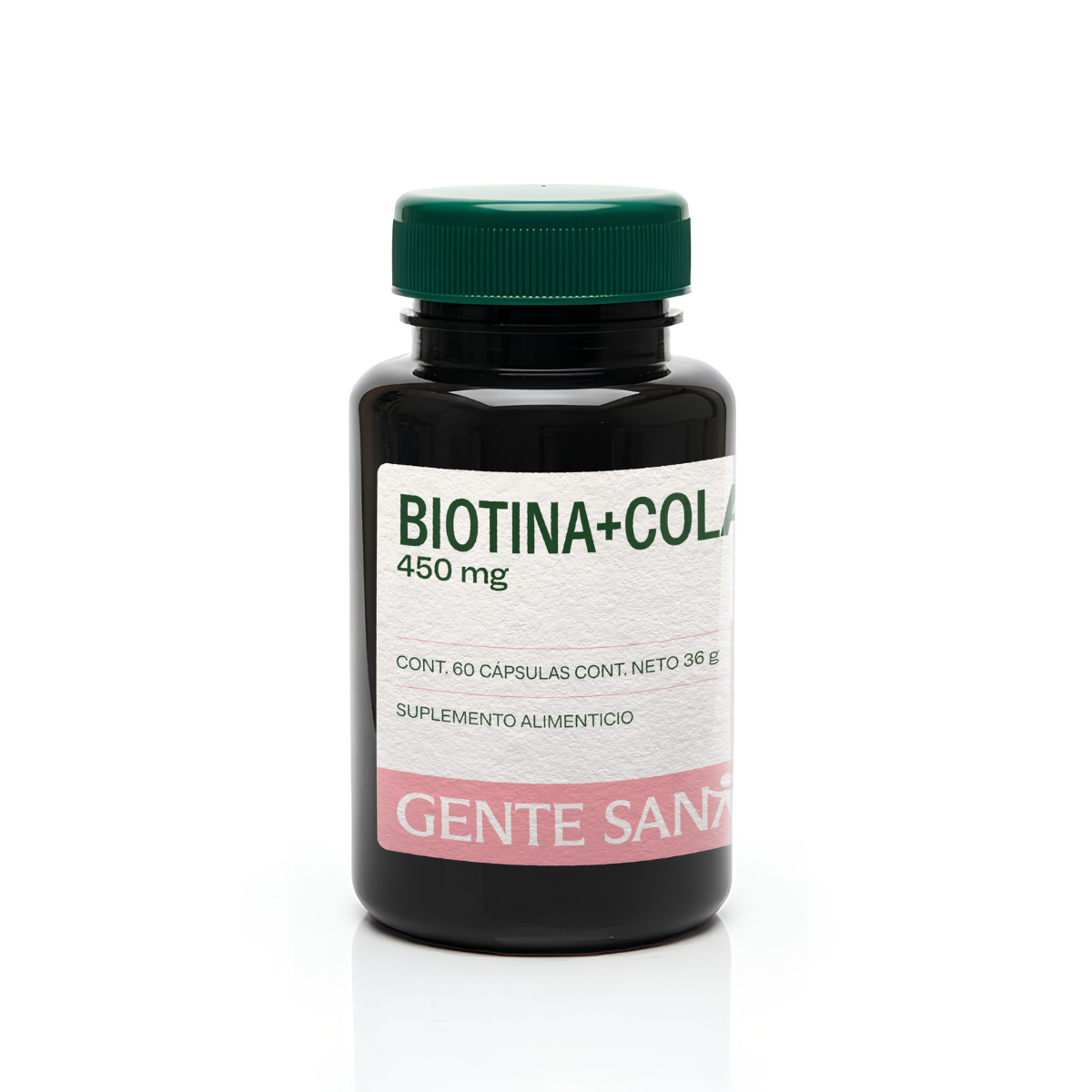 Biotina con  Colágeno 600 mg 60 cápsulas