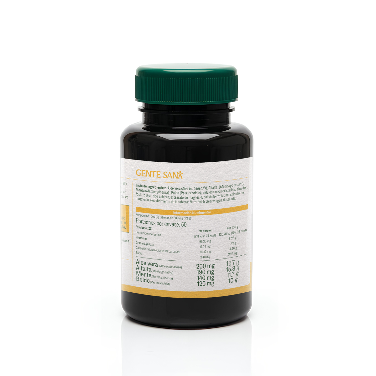 ZZ Sabila 600 mg 100 tabletas