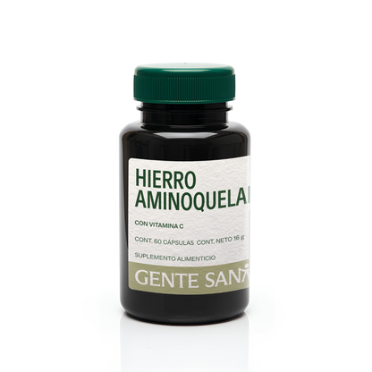 Hierro Aminoquelado 270 mg 60 cápsulas