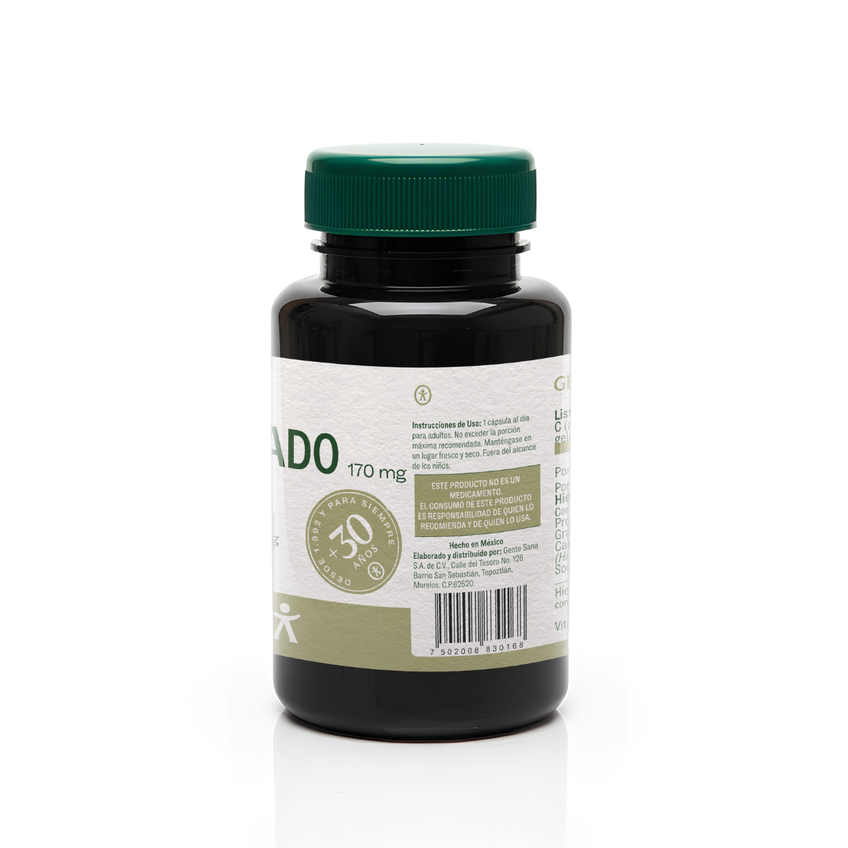 Hierro Aminoquelado 270 mg 60 cápsulas