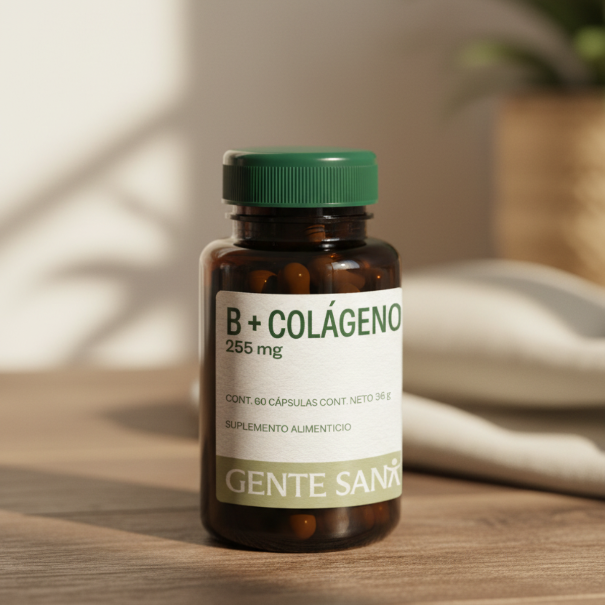 B + Colágeno 600 mg 60 cápsulas