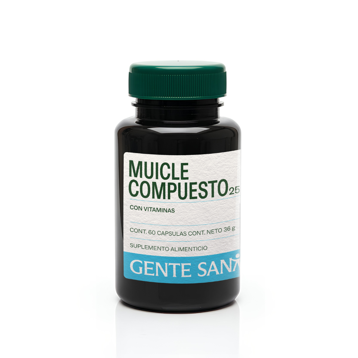 Muicle Compuesto 600 mg 60 cápsulas