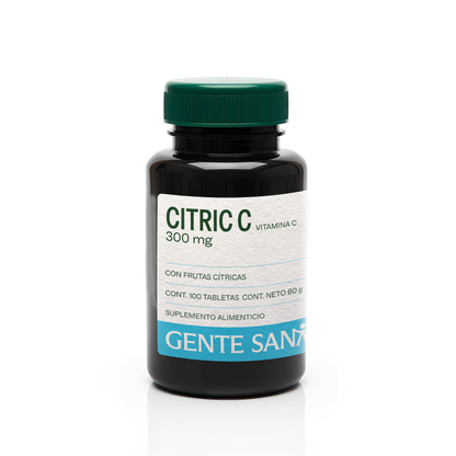 Citric C 600mg 100 tabletas