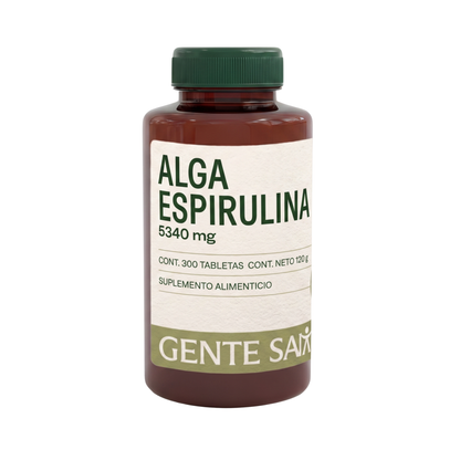 ALGA SPIRULINA 600 MG 300 TABLETAS