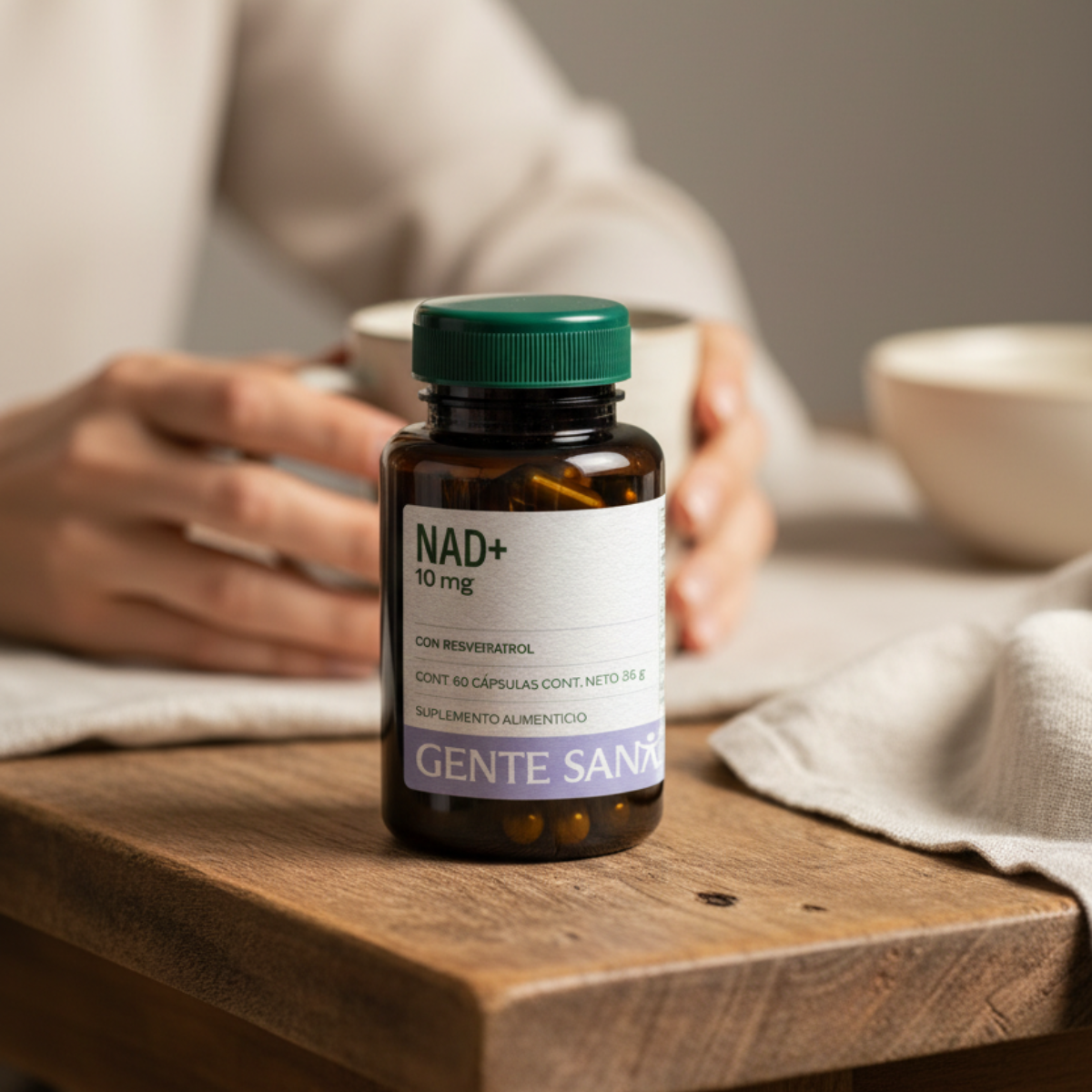 NAD+ 600 mg 60 cápsulas