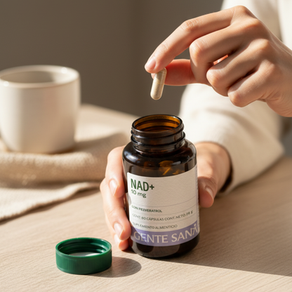 NAD+ 600 mg 60 cápsulas