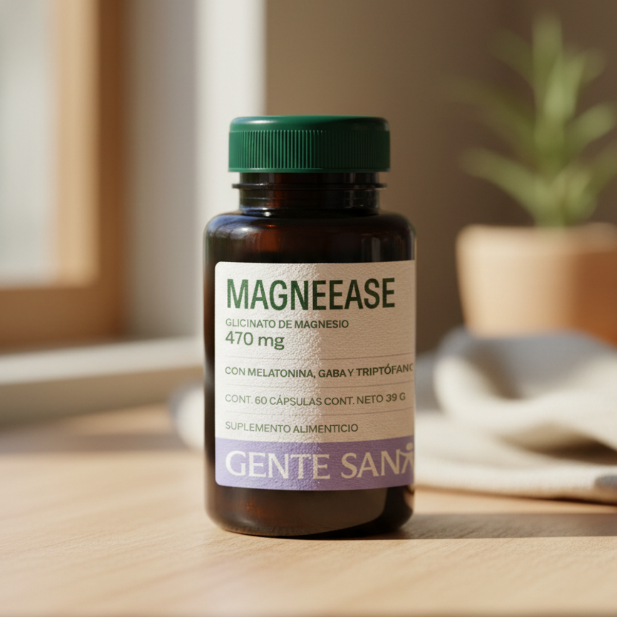 Magneease 650 mg 60 cápsulas