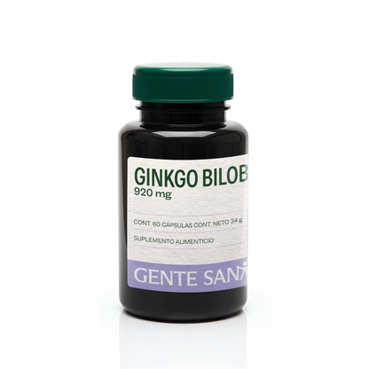 Ginkgo Biloba 560 mg 60 capsulas