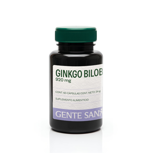 Ginkgo Biloba 560 mg 60 capsulas