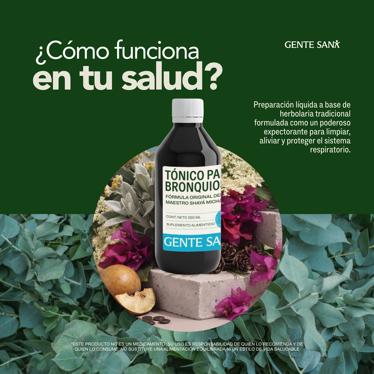Tónico para Bronquios 250 mL
