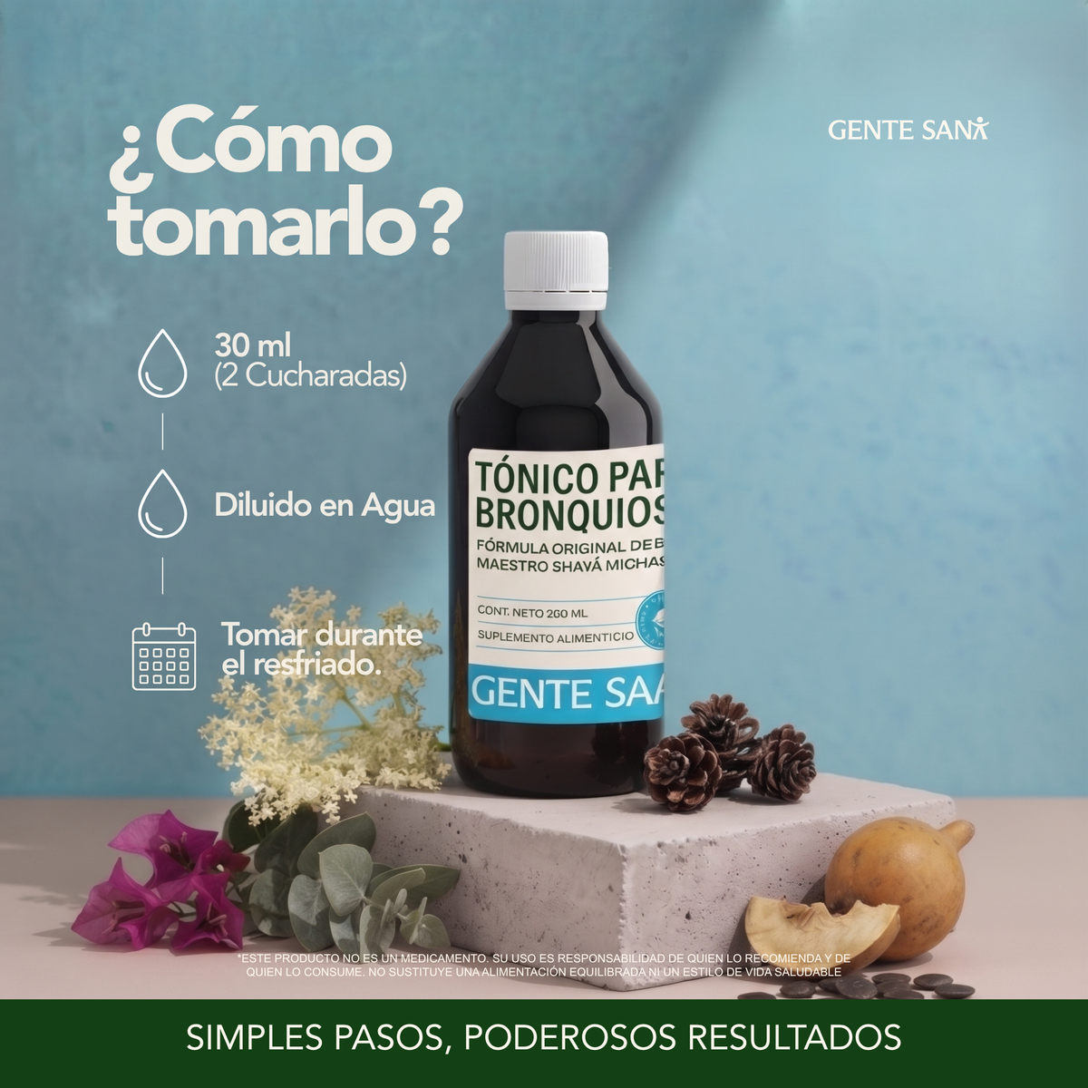 Tónico para Bronquios 250 mL
