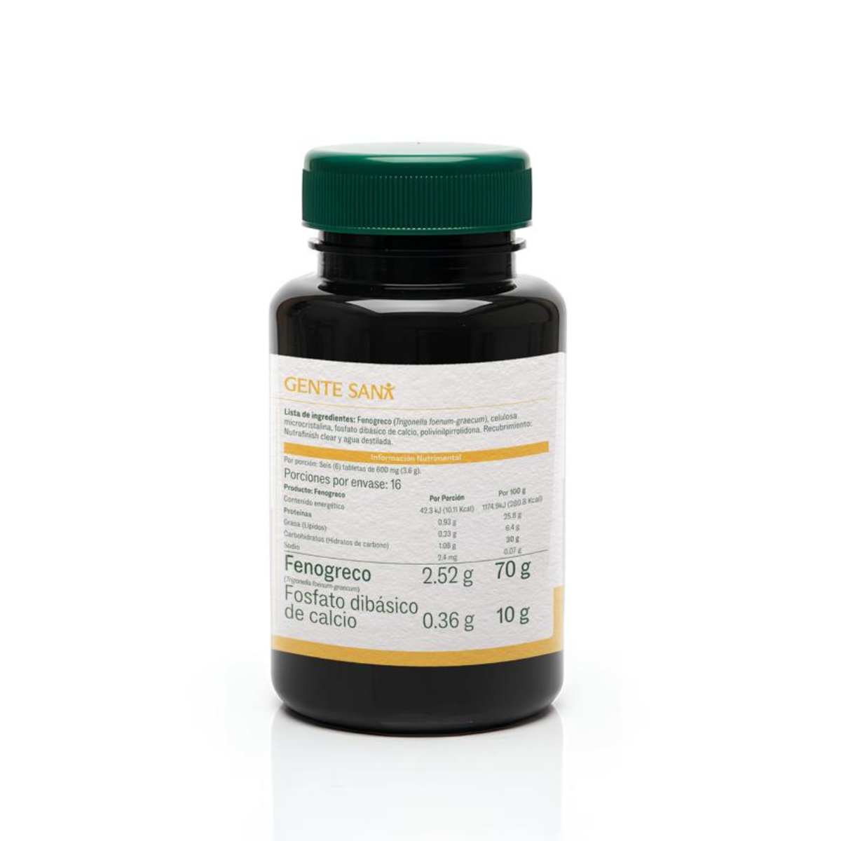 Fenogreco 600 mg 100 tabletas