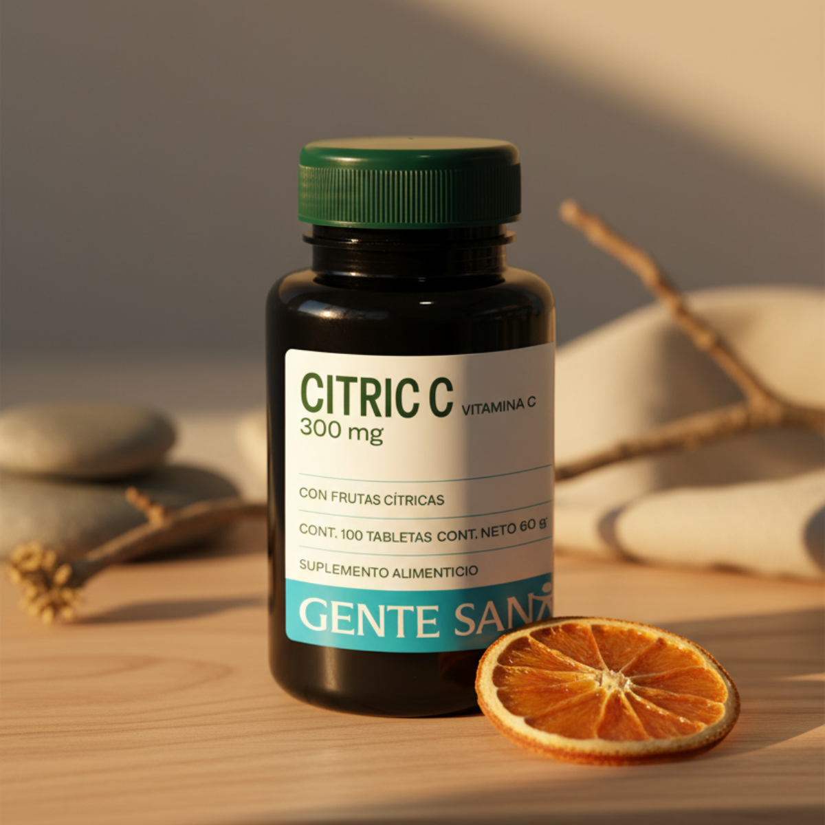 Citric C 600mg 100 tabletas