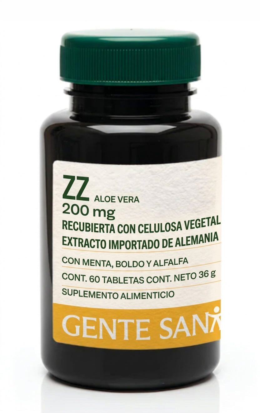 ZZ ALEMANA Sabila 600 mg 100 tabletas